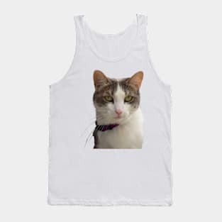 Tabby Cat Head Shot Tank Top